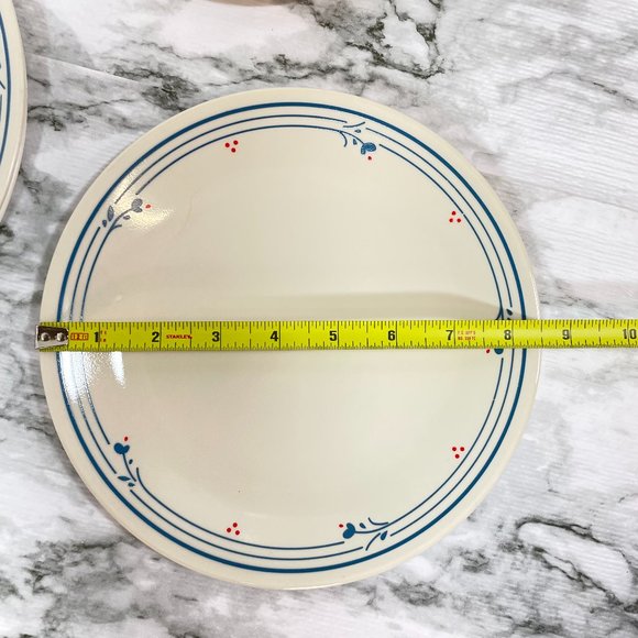 Vintage Corelle Country Violets Dinnerware Set of 6. 2 Dinner, 2 Lunch, 2 bread - Picture 13 of 14